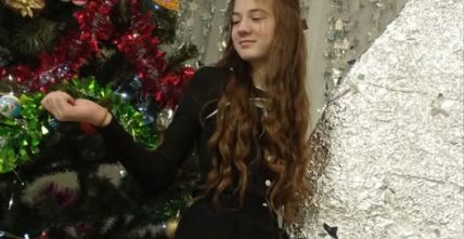"У сяйві новорічних мрій" Максимець Валерія, 7 клас